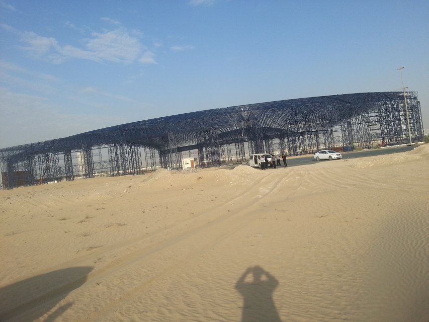 乐陵大型场馆网架工程